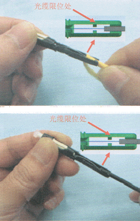 lc光纤连接器工艺,lc光纤接头接法 